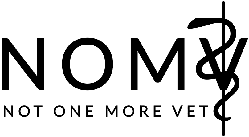 Nomv Not One More Vet Logo