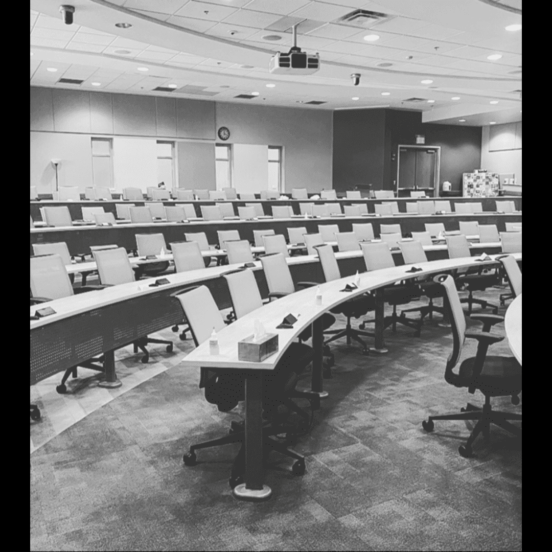 Empty University Of Auburn Veterinary Classroom