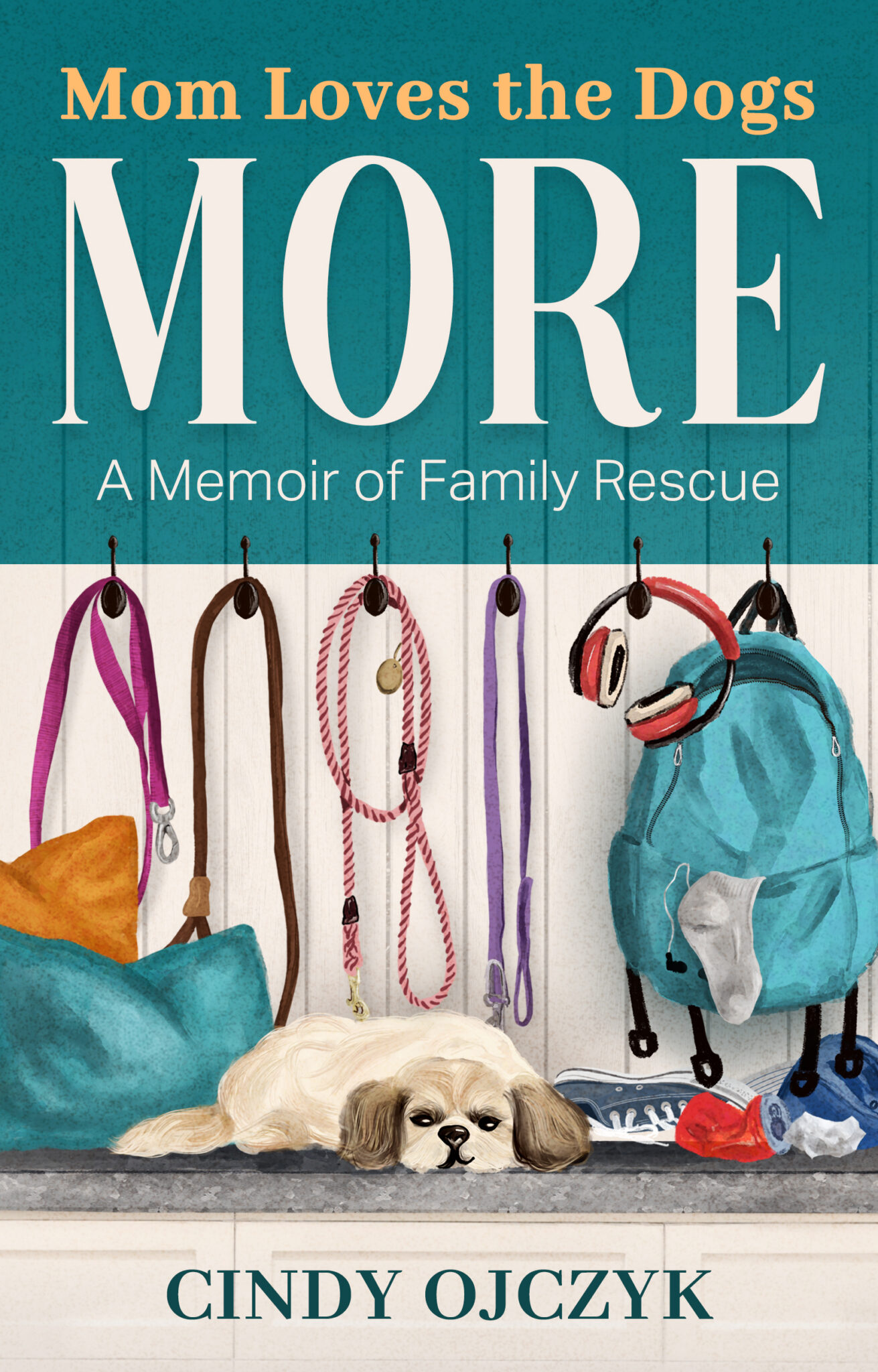 (front And Ebook Cover) Mom Dogs More 1600x2500 (2)